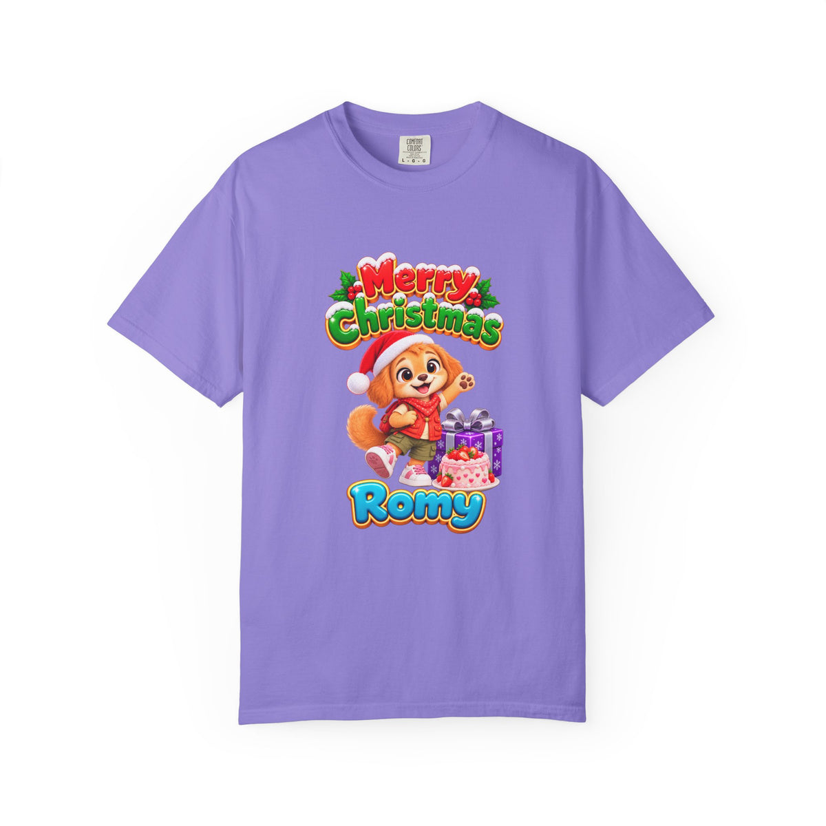 Romy Merry Christmas Unisex T-Shirt | El Universo de Kahho