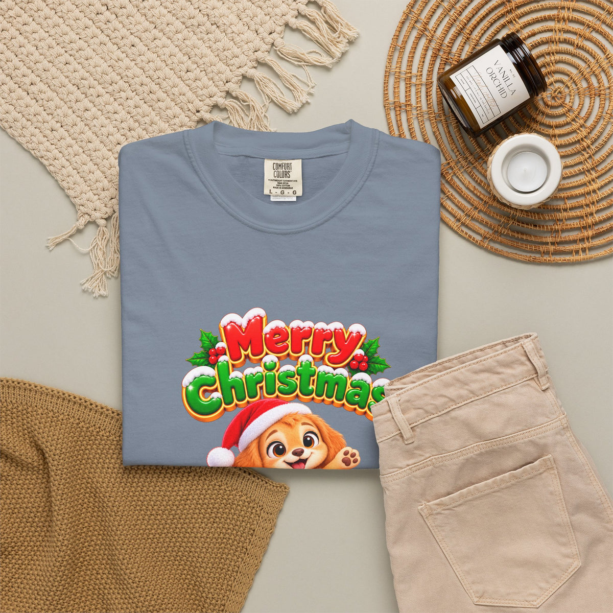 Romy Merry Christmas Unisex T-Shirt | El Universo de Kahho