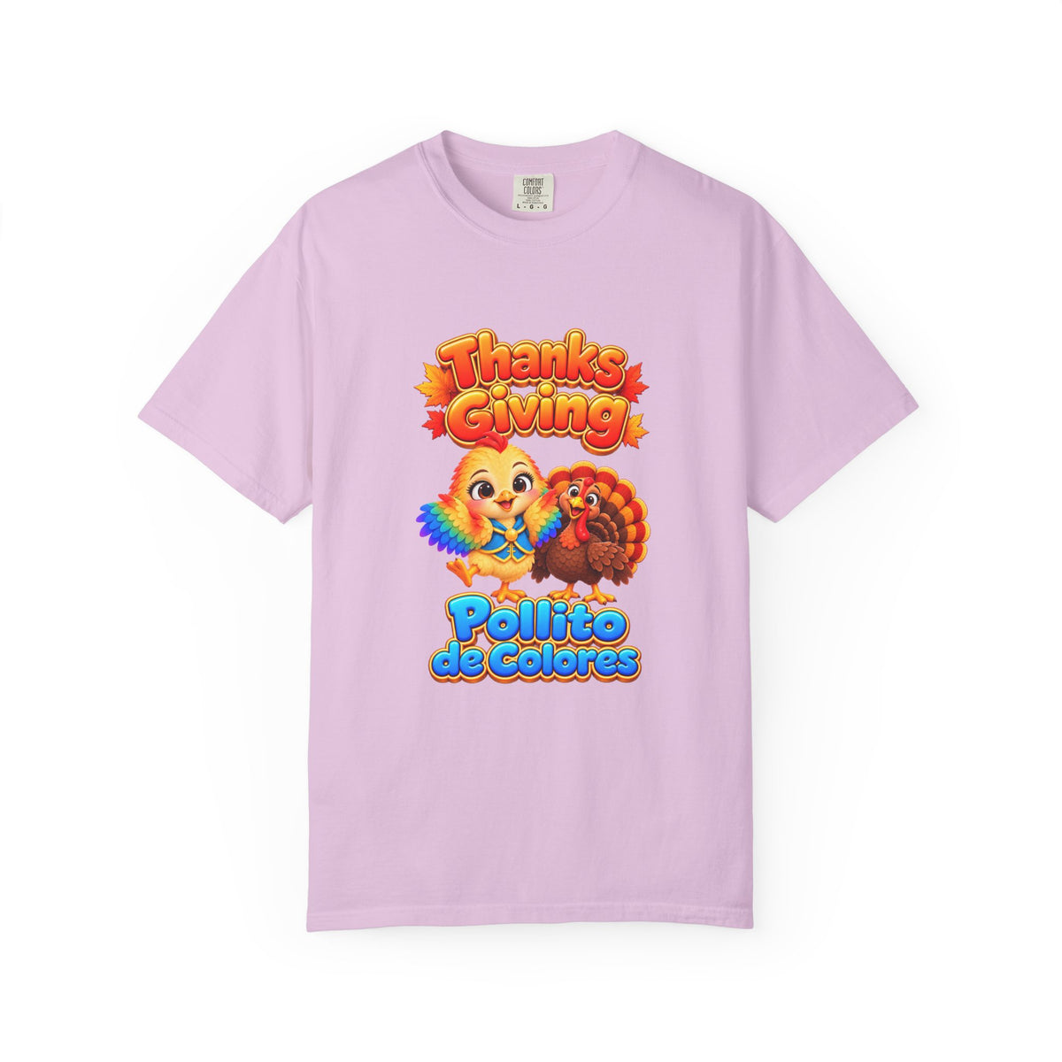 Pollito de Colores Thanksgiving Unisex T-Shirt | El Universo de Kahho