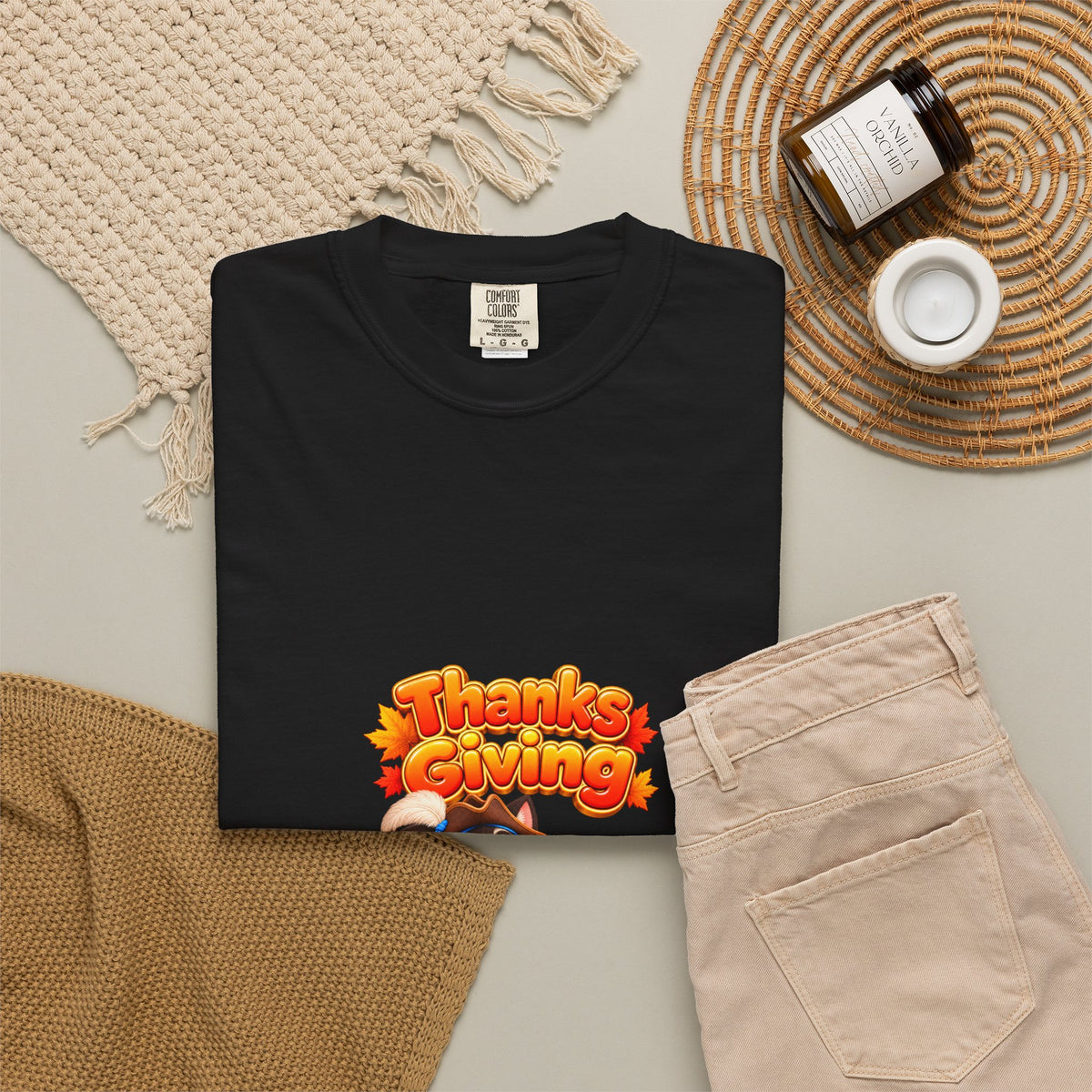 Piratita Thanksgiving Unisex T-Shirt | El Universo de Kahho