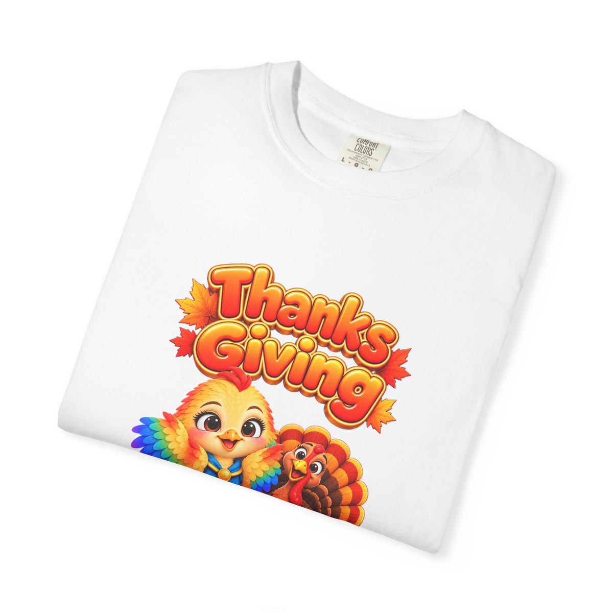 Pollito de Colores Thanksgiving Unisex T-Shirt | El Universo de Kahho