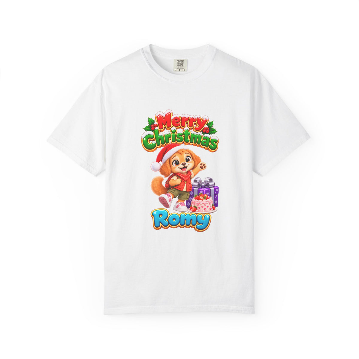 Romy Merry Christmas Unisex T-Shirt | El Universo de Kahho
