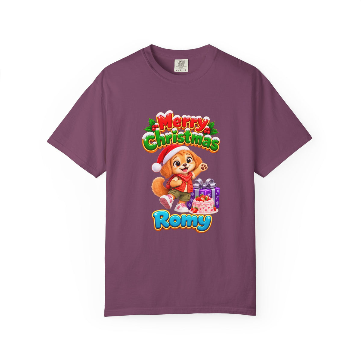 Romy Merry Christmas Unisex T-Shirt | El Universo de Kahho