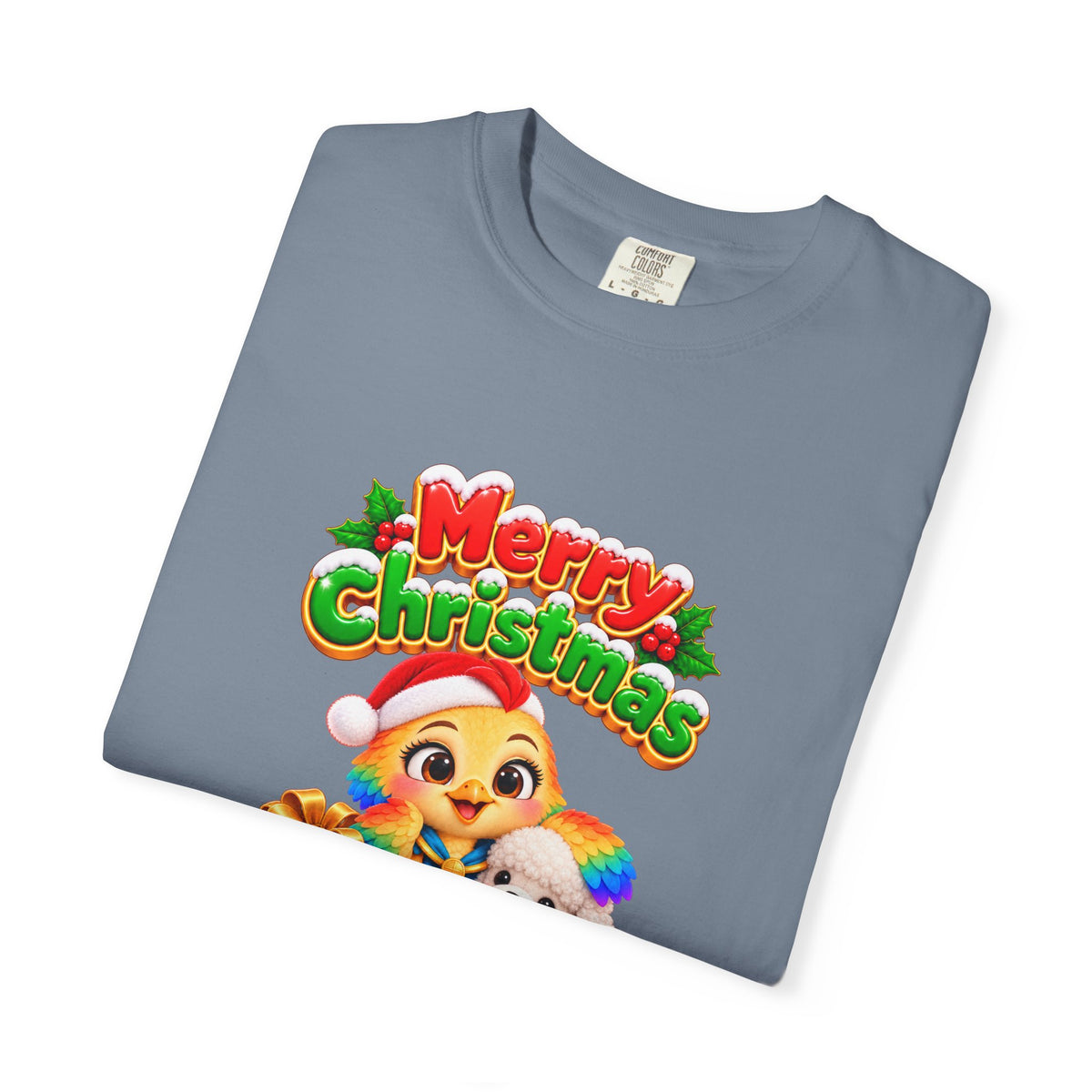 Pollito de Colores Merry Christmas Unisex T-Shirt | El Universo de Kahho