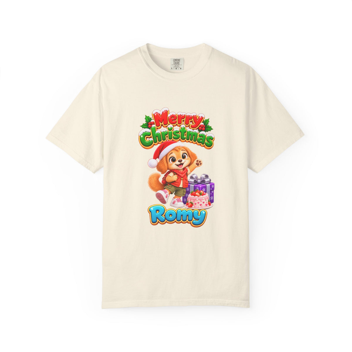 Romy Merry Christmas Unisex T-Shirt | El Universo de Kahho