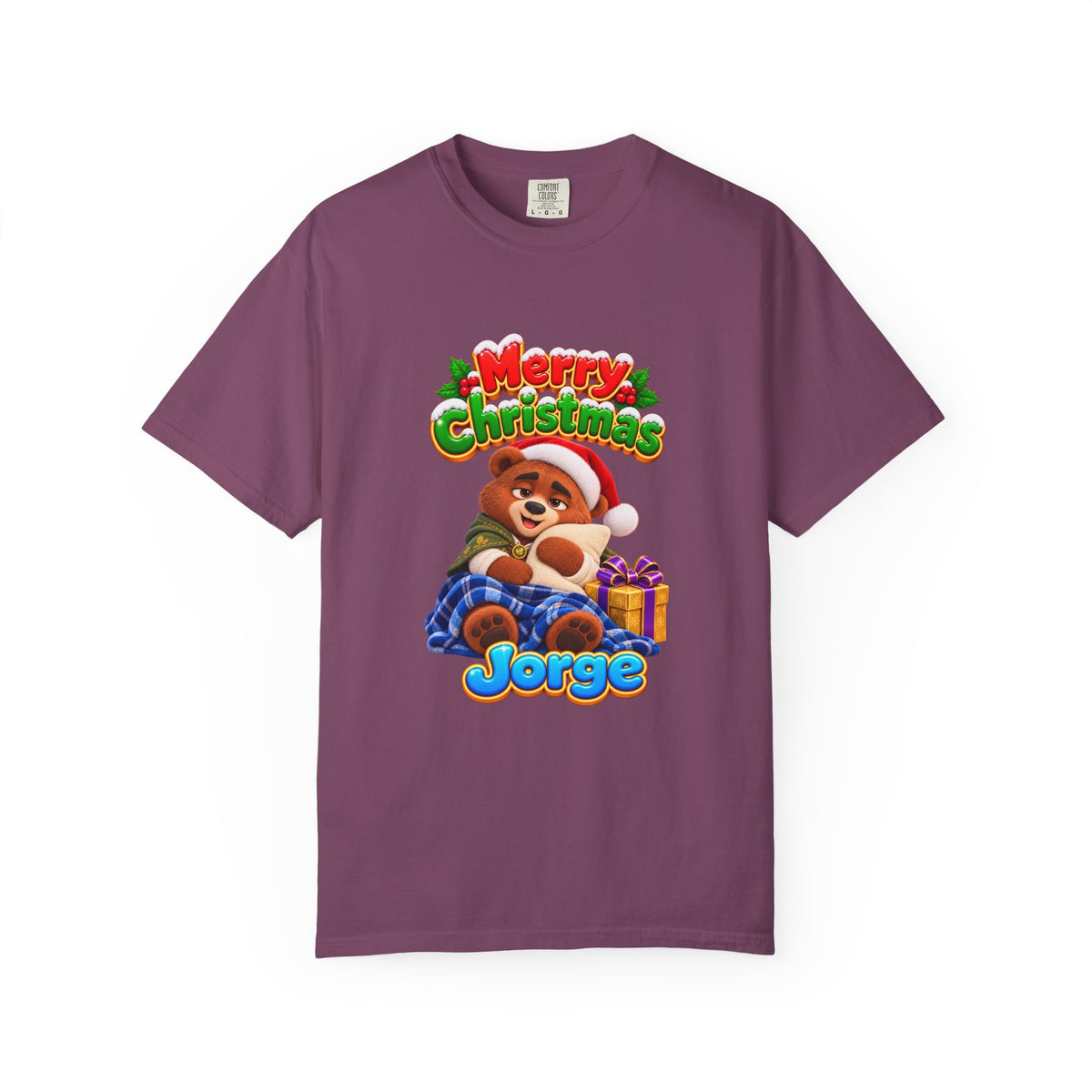 Jorge Merry Christmas Unisex T-Shirt | El Universo de Kahho