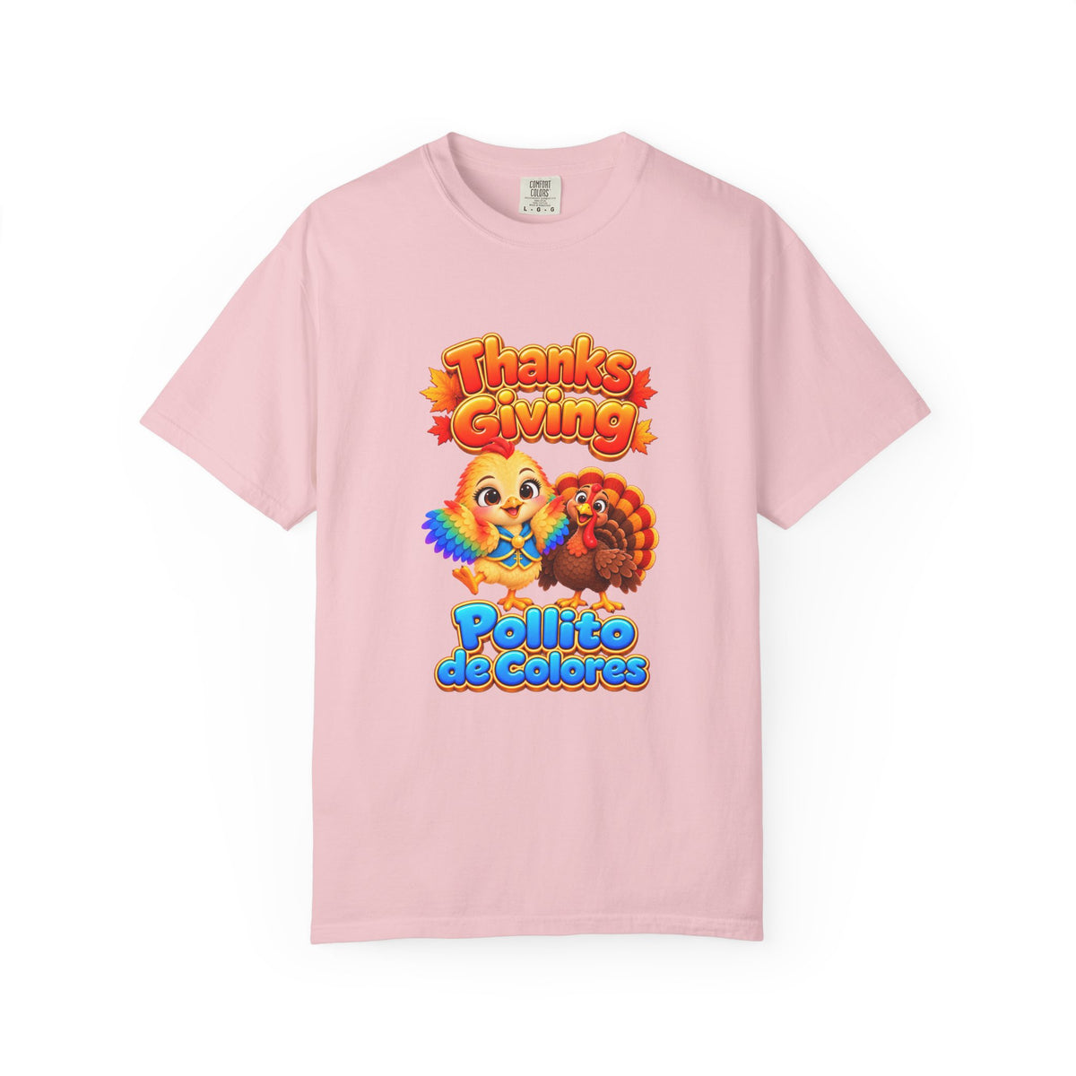 Pollito de Colores Thanksgiving Unisex T-Shirt | El Universo de Kahho