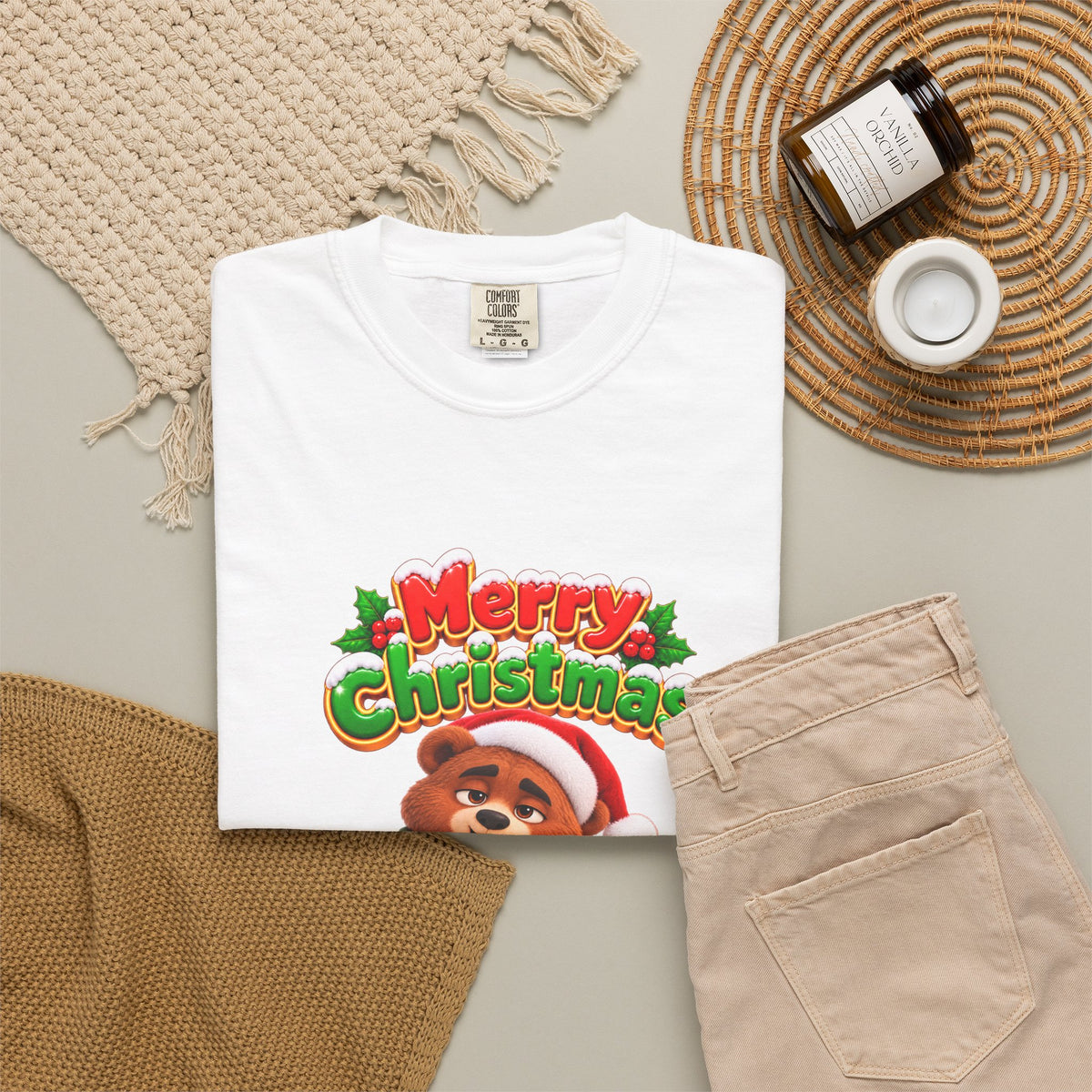 Jorge Merry Christmas Unisex T-Shirt | El Universo de Kahho